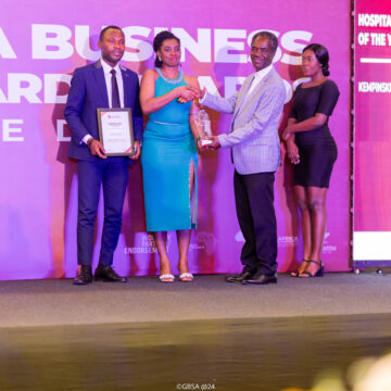 ‘Hospitality Brand of the Year’ award at the Ghana Business Standards Awards in 2024​ went to Kempinski Hotels.